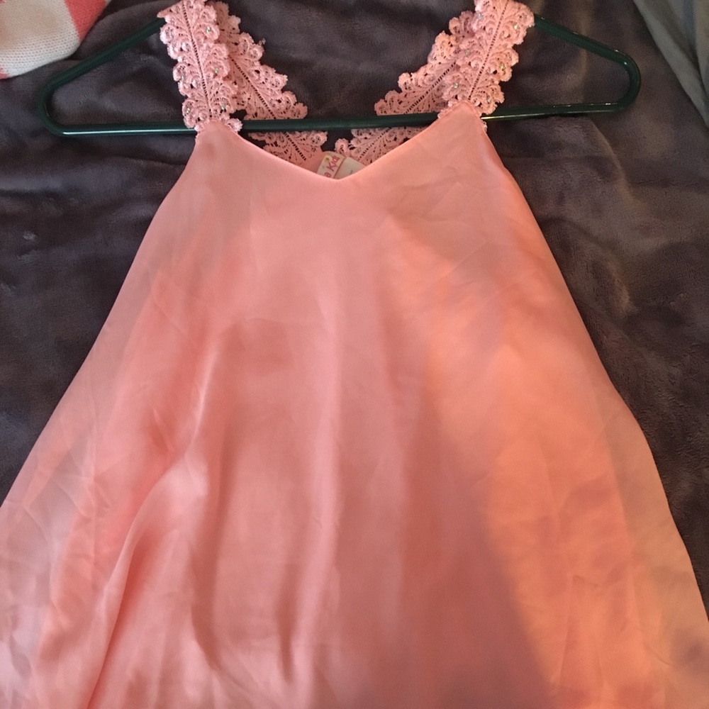 Peach Blouse